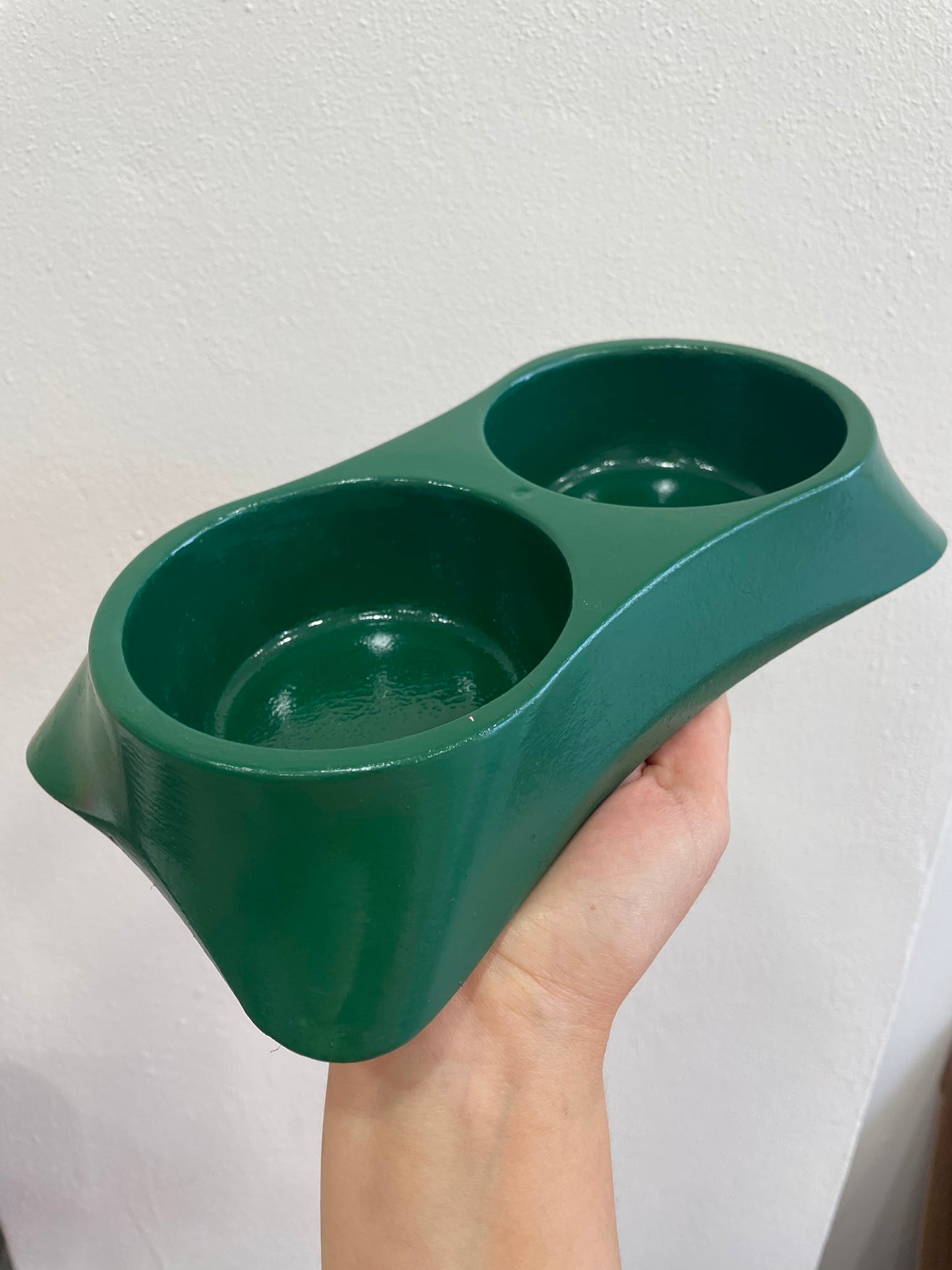 İkili Model Taş Mama Kabı (24cm*12cm *5cm)