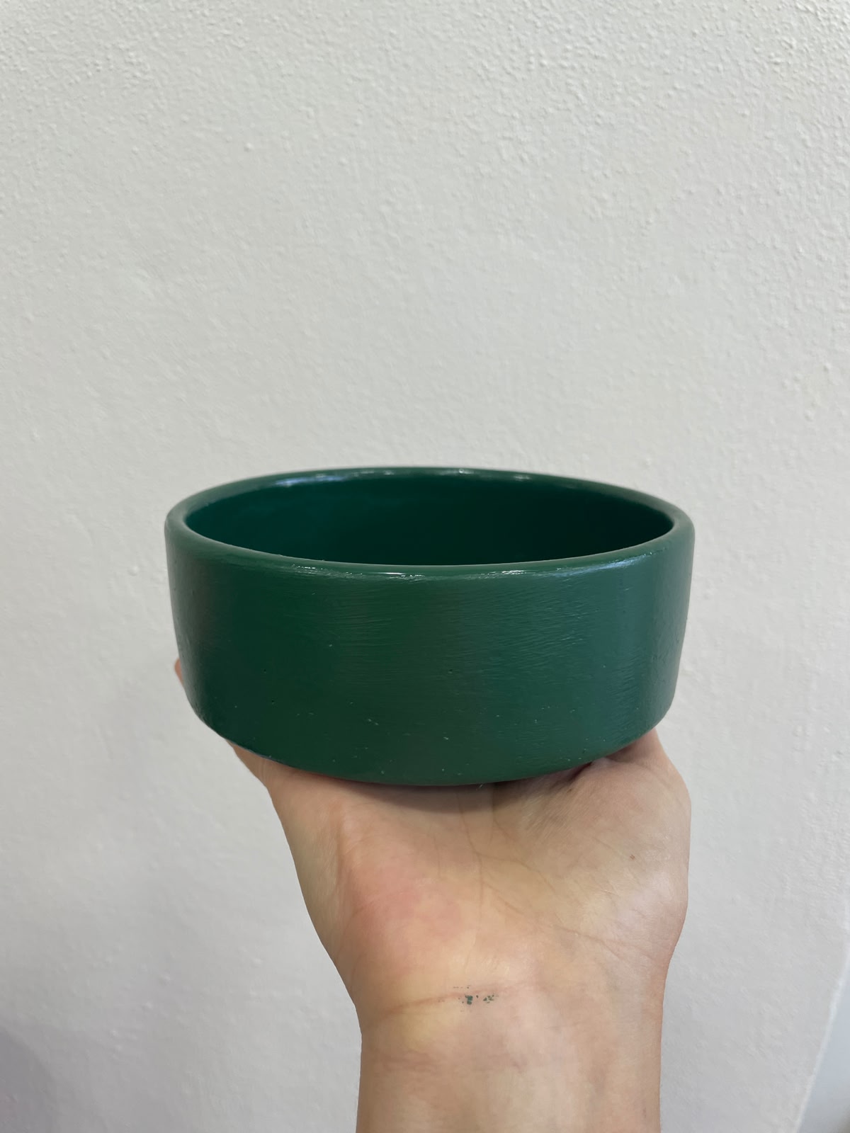 Kase Model Taş Mama Kabı (15cm çap *5cm)
