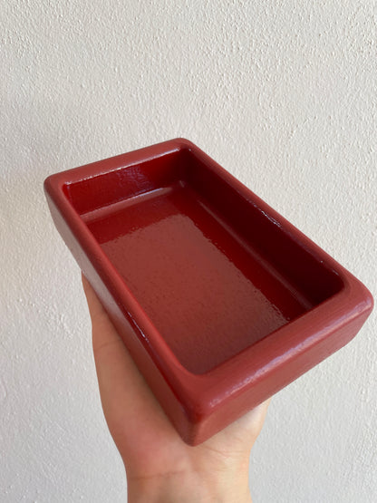Terra Model Taş Mama Kabı (18cm*10,5cm*4.5cm)