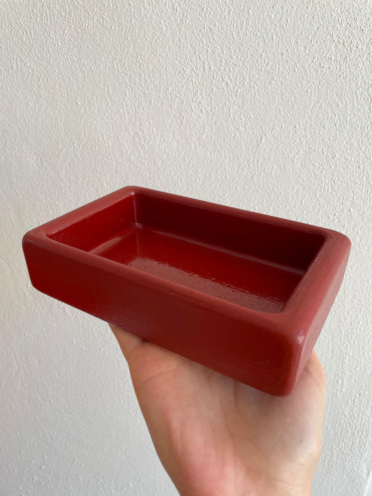 Terra Model Taş Mama Kabı (18cm*10,5cm*4.5cm)