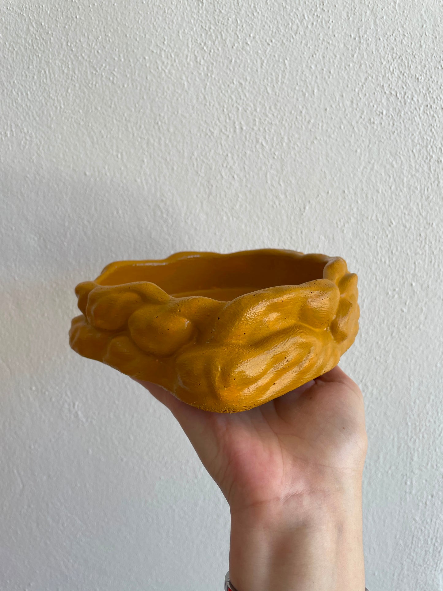 Eko Form Model Taş Mama Kabı (16cm*16cm*5.5cm)