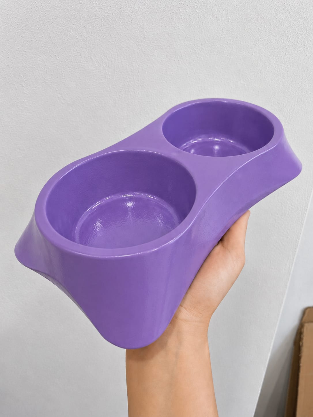 İkili Model Taş Mama Kabı (24cm*12cm *5cm)