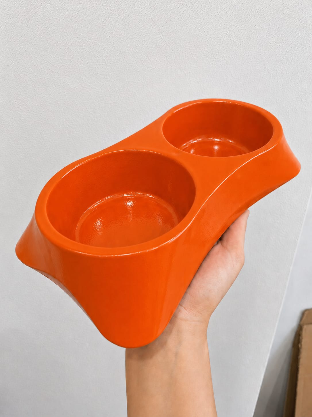 İkili Model Taş Mama Kabı (24cm*12cm *5cm)