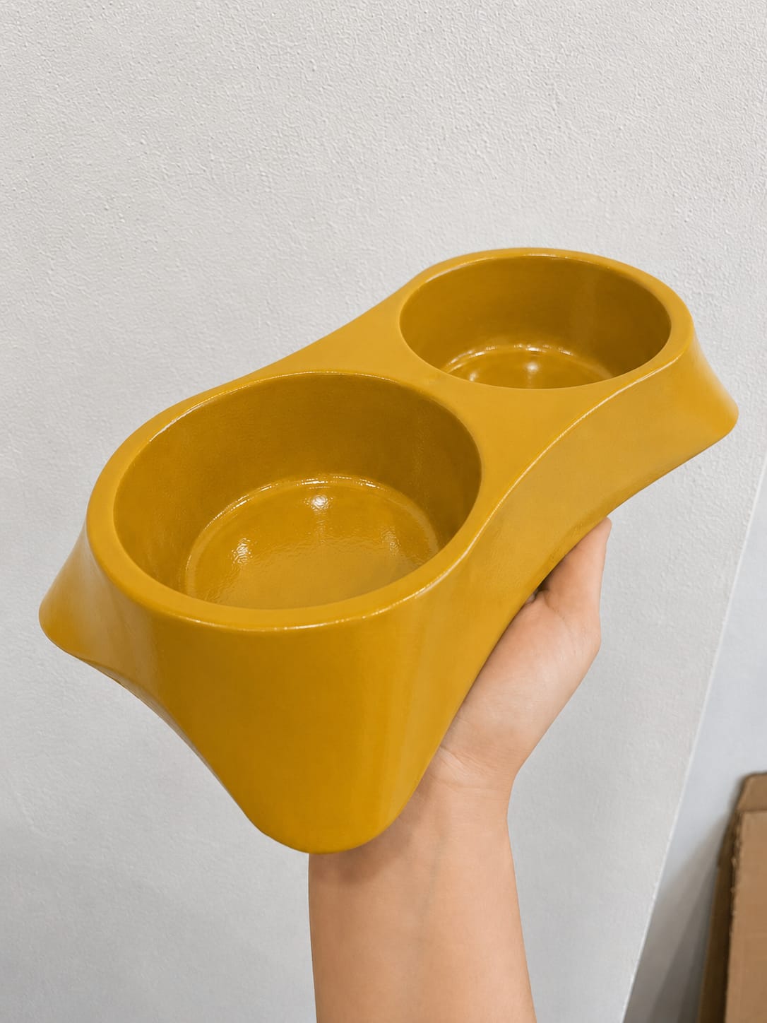 İkili Model Taş Mama Kabı (24cm*12cm *5cm)