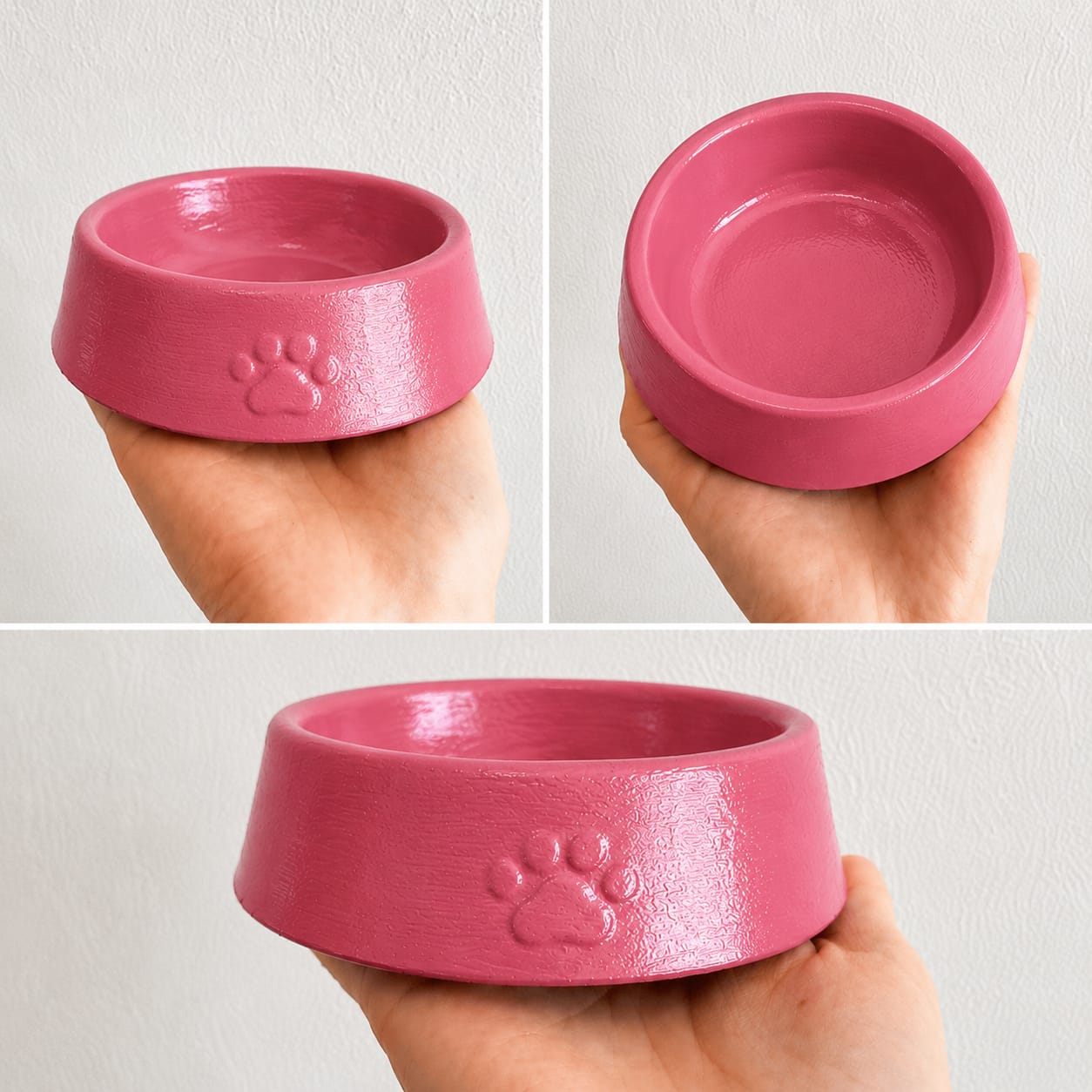 Pati Model Taş Mama Kabı (13 cm çap *4cm)