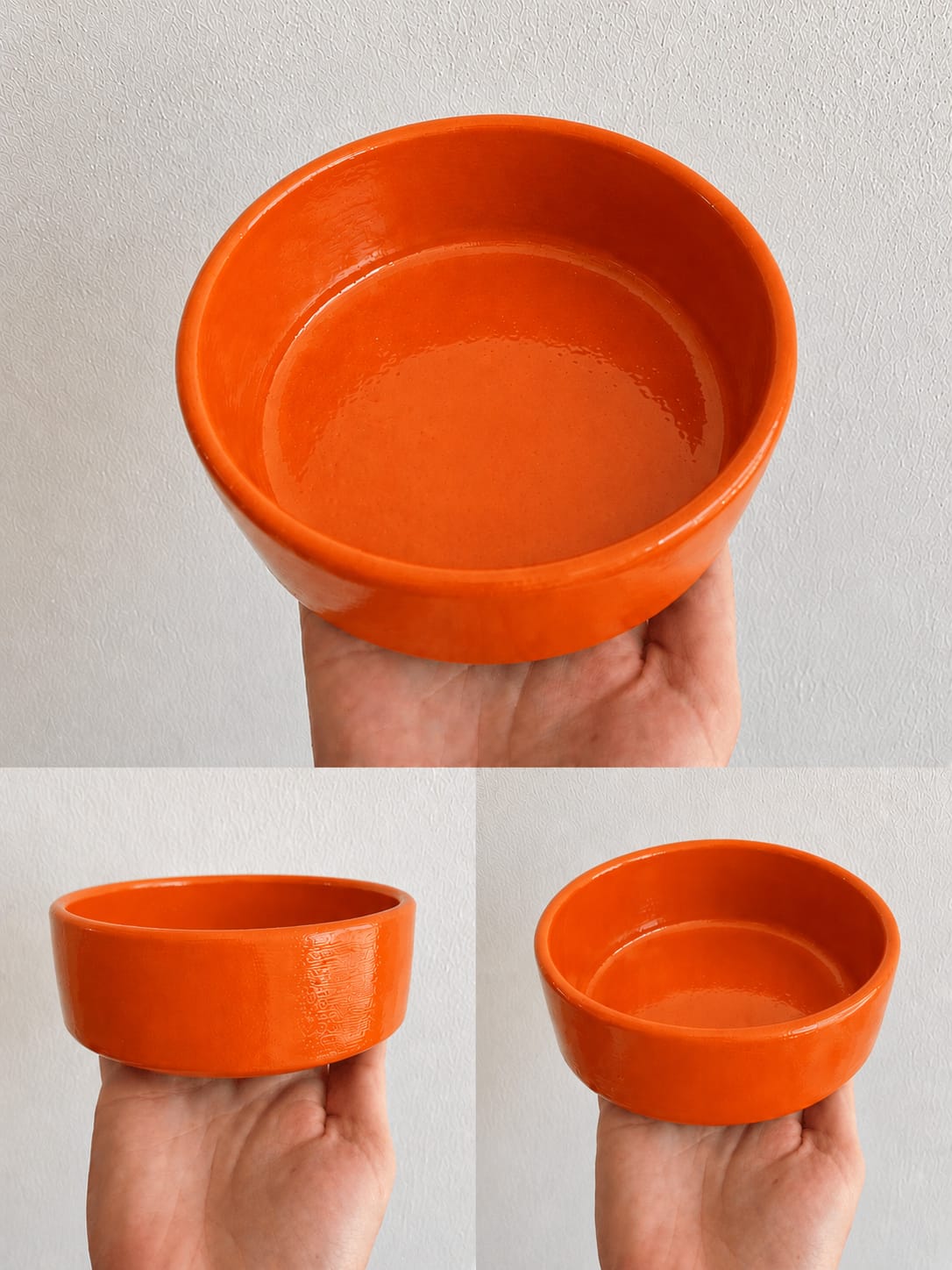 Kase Model Taş Mama Kabı (15cm çap *5cm)