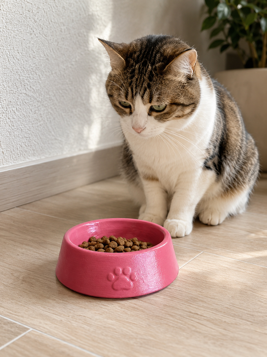 Pati Model Taş Mama Kabı (13 cm çap *4cm)